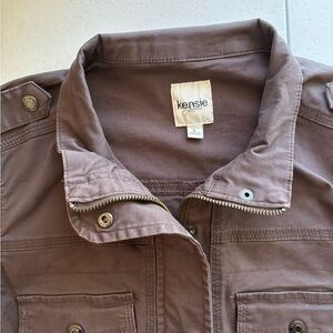 Kensie Kids Tan Jacket with Button Details